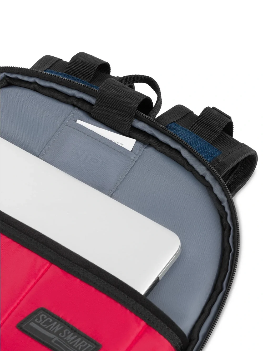 Wenger by Swiss Gear Ibex ScanSmart Laptop Backpack Black Gray Blue 17 Inch